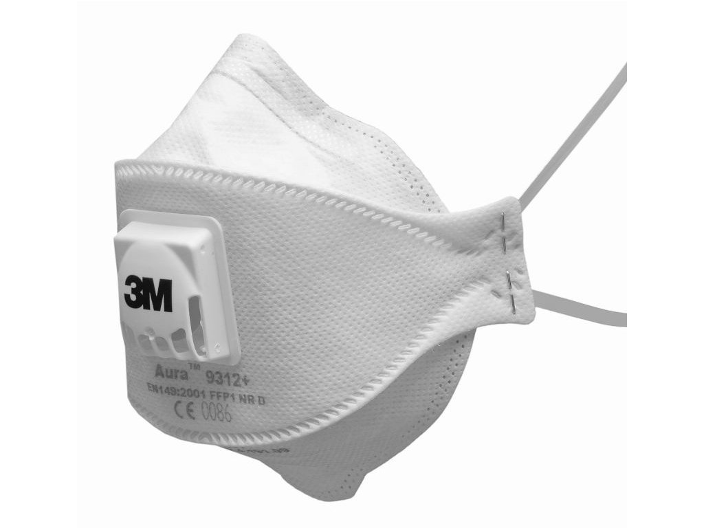 179 3m respirator ffp1 skladany s ventilkem