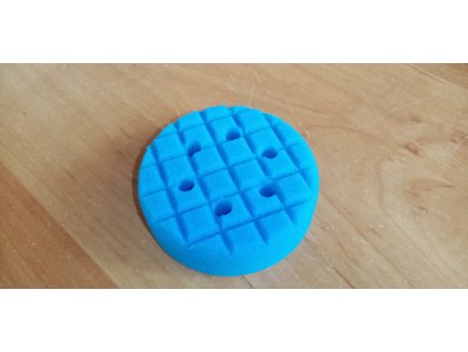 Modrý lešt. kotouč 80mm-6 děr Blue Cyl.Polish.Foam