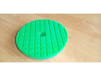 Zelený lešt.kotouč 160mm-1 díra Green Con.Polish.Foam