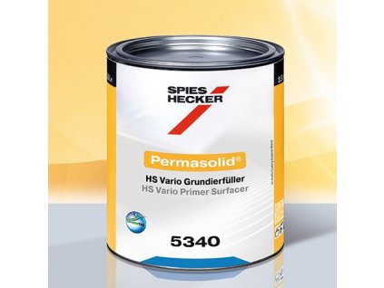 Plnič Permasolid HS Vario Primer Surfacer 3,5l černý