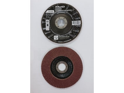 ITALKO brusný lamelový kotouč 125x22,2 mm P100