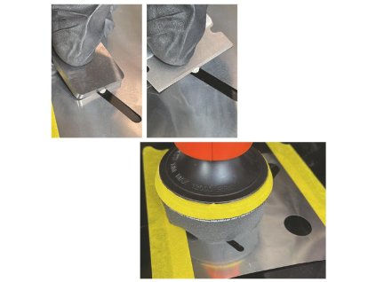 Šablona na odstranění stékanců