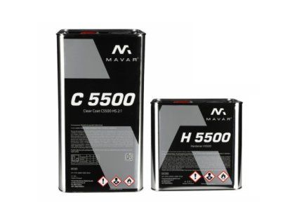 Mavar Bezbarvý lak HS 1+0,5L