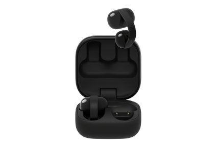 LinkBudsClip Black CaseOpen2 Large