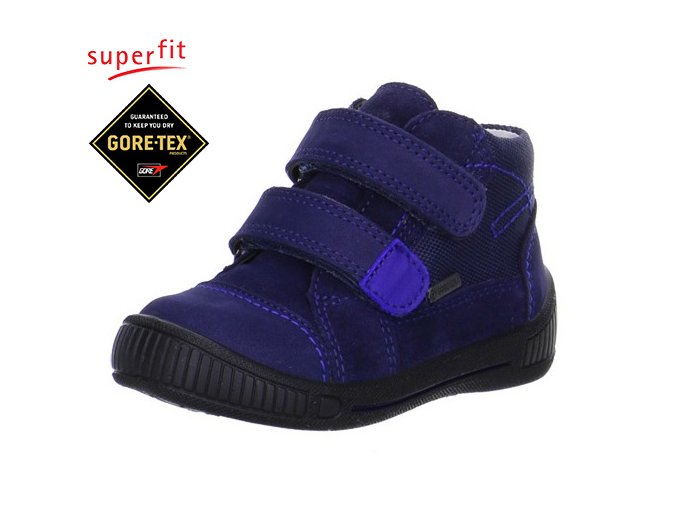 Obuv pre deti celoročná členková goretexová Superfit 5 00051 91