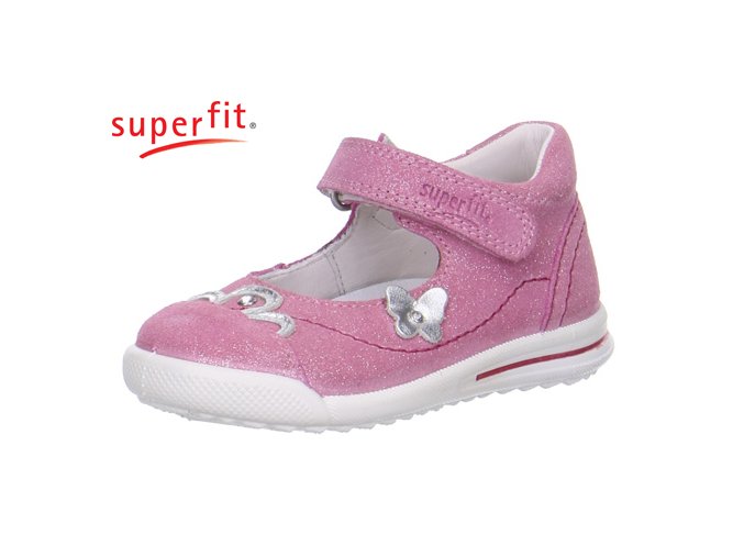 Dievčenská celokožená vychádzková obuv Superfit 0 00373 67