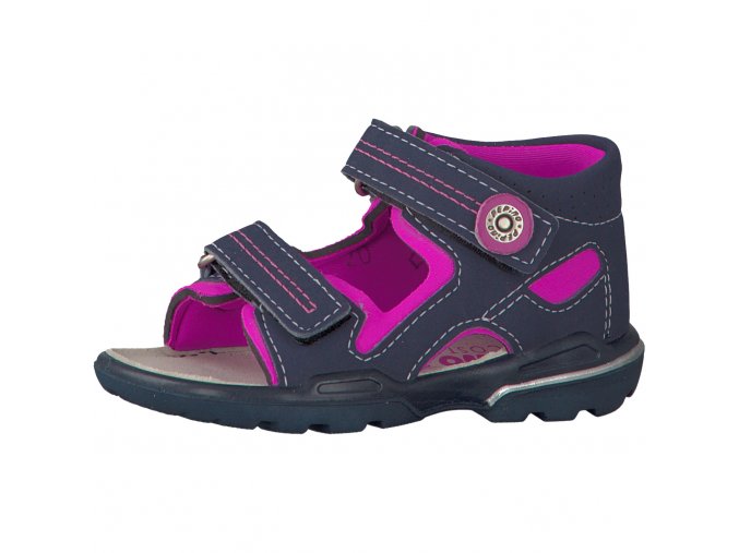 Detské sandálky Ricosta manti nautic/pink 69 32215/335