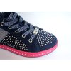 Dievčenské kožené tenisky Lelli Kelly LK 6980 Blu suede