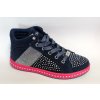 Dievčenské kožené tenisky Lelli Kelly LK 6980 Blu suede