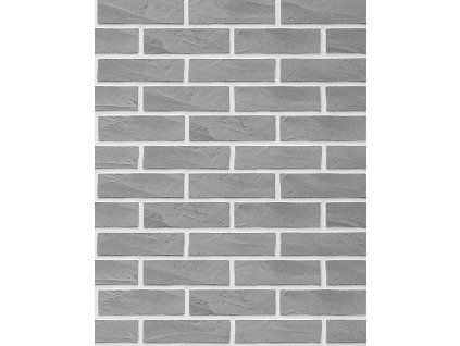 Elabrick tehlovy obklad vzor 633 Jemna seda lepidlo White biela