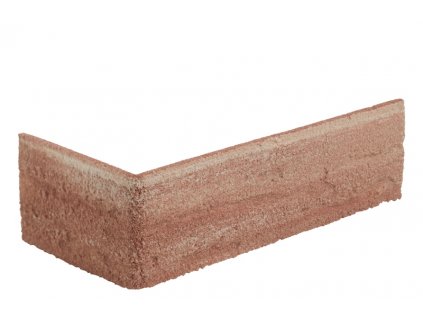 ELASTOLITH ELABRICK rohovy prvok vzor 638 bielo cervena