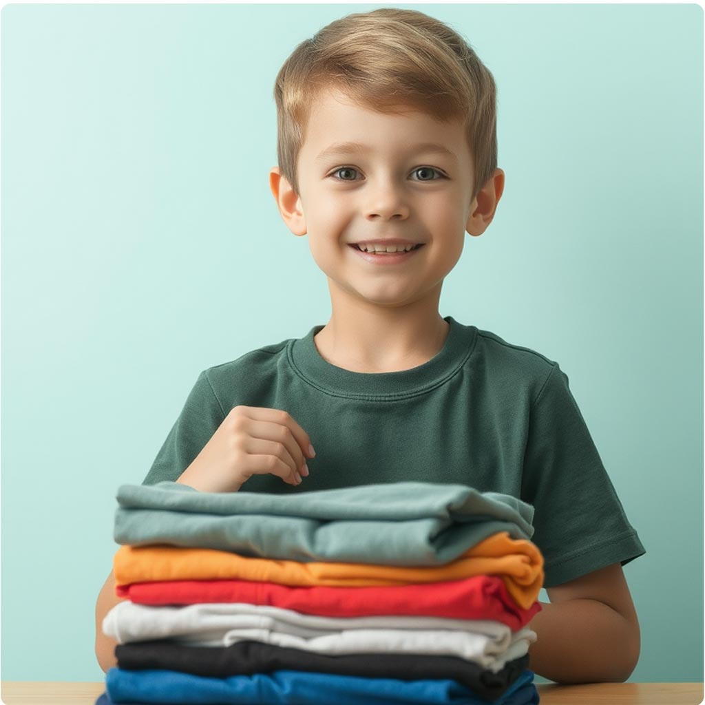 Jak pečovat o dětšká trička z bavlněného úpletu: Praní, sušení a žehlení