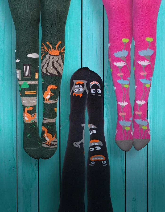 DĚTSKÉ PUNČOCHÁČE - NOVÉ VZORY - BENITO.CZ