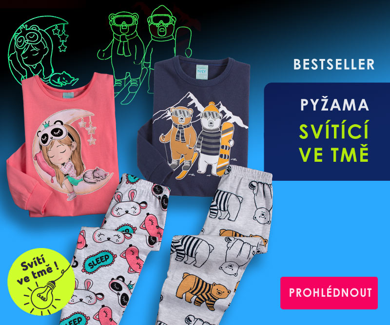 NOVÁ KOLEKCE DĚTSKÝCH PYŽAM -  BENITO.CZ