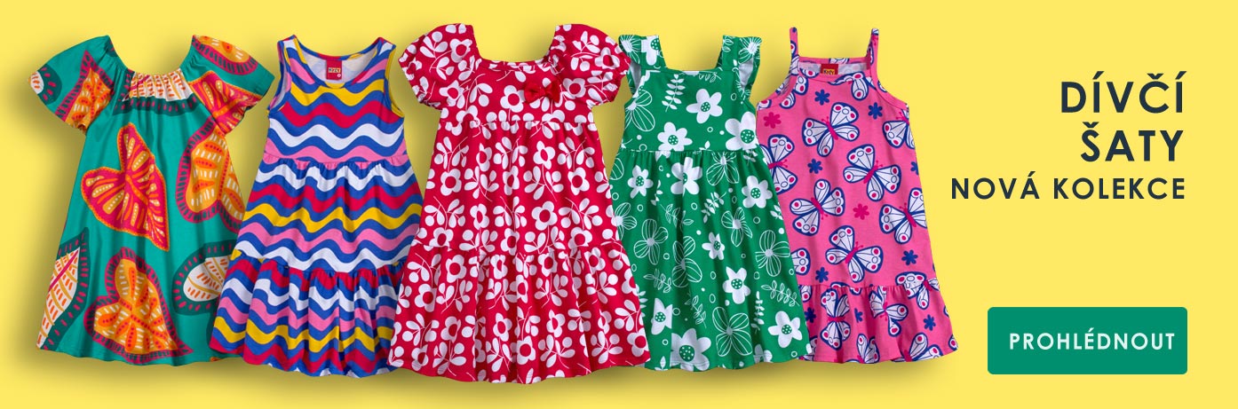 DÍVČÍ ŠATY - BENITO.CZ