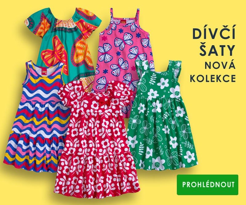 DÍVČÍ ŠATY - BENITO.CZ