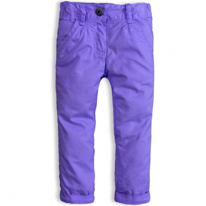 Kojenecké kalhoty DIRKJE fialové