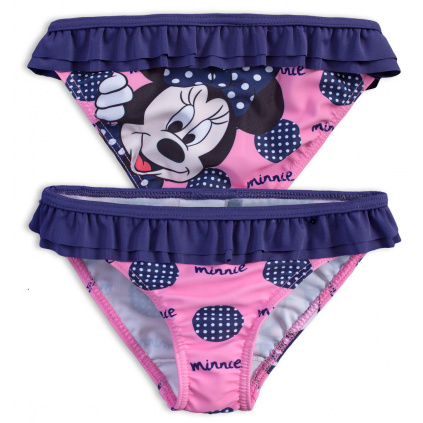 Dívčí plavky DISNEY MINNIE PUNTÍK růžové