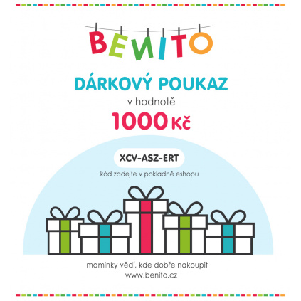 DÁRKOVÝ POUKAZ 1000