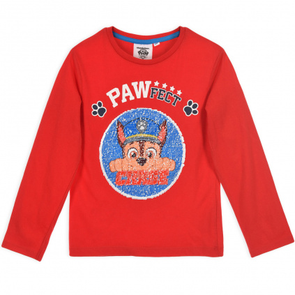 RH1195 RE5 CHLAPECKE TRICKO PAW PATROL S PREKLAPECIMI FLITRY