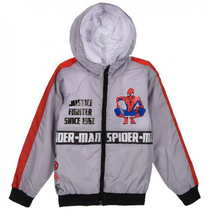 ET1029 GY chlapecka bunda spiderman seda