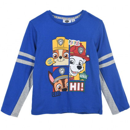 VH1046 BL5 detske tricko paw patrol modre