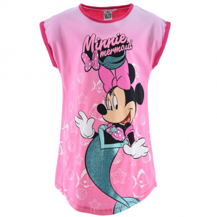 ev2084 pi9 divci nocni kosile minnie tmave ruzova