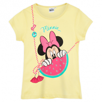 WE1100 YE5 divci tricko minnie meloun zlute