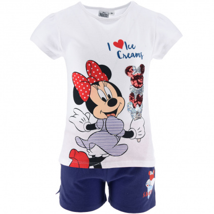 EV1243 bl9 divci letni souprava minnie ice cream modra