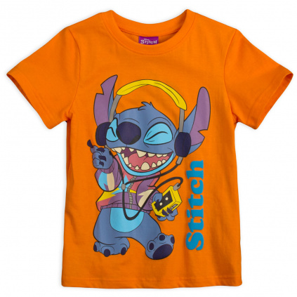 ema detske tricko stitch oranzove