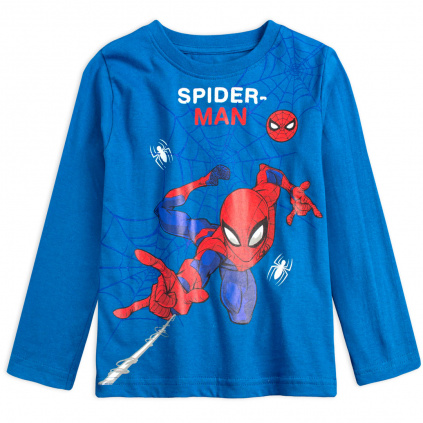 EMA 021398 chlapecke tricko spiderman modre
