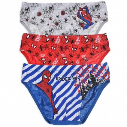 HU3028 CHLAPECKE SLIPY SPIDERMAN MODRE