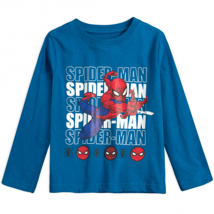 EMA 021403 chlapecke tricko spiderman modre