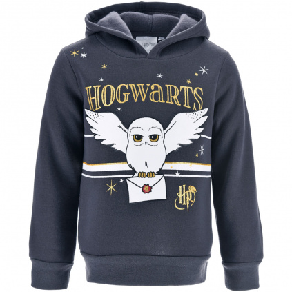 HW1040 divci mikina harry potter hedwik seda