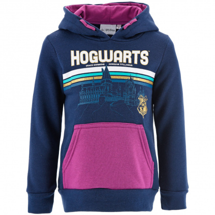 HW1041 detska mikina harry potter hogwarts modra