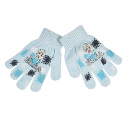 hw4014 divci rukavice frozen svetle modre