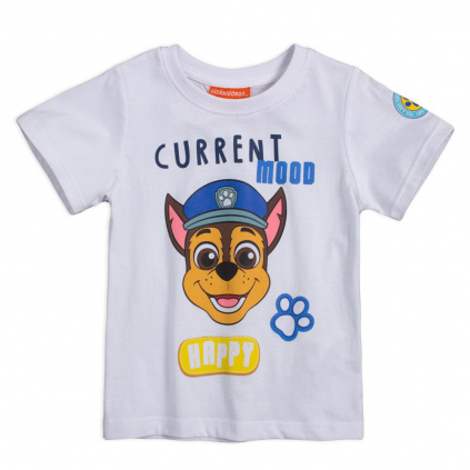 ema tricko paw patrol hlava bile