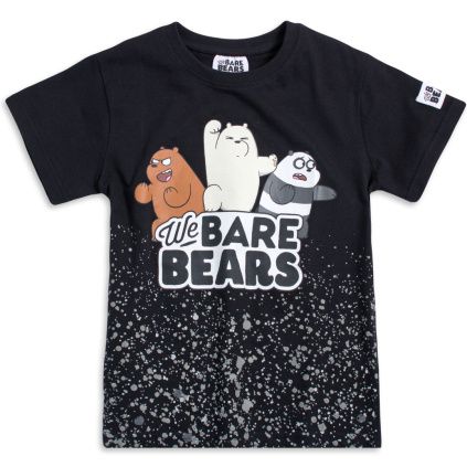 EMA DETSKE TRICKO WE BEAR BEARS CERNE