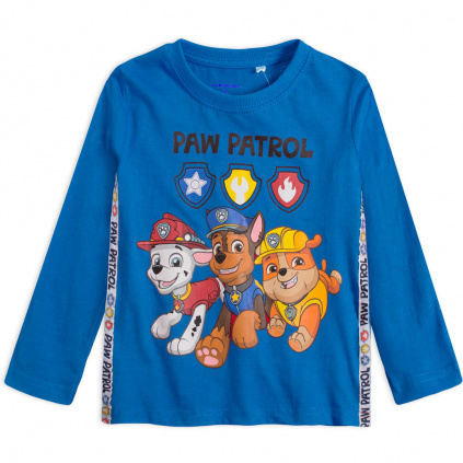 ema chlapecke tricko paw patrol prouzky modre