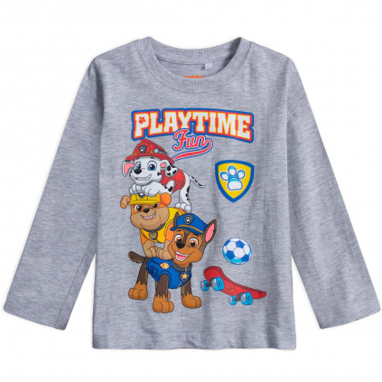 ema chlapecke tricko paw patrol gang sede