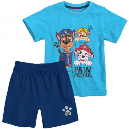 ema chlapecke pyzamo paw patrol 3 friends modre svetle