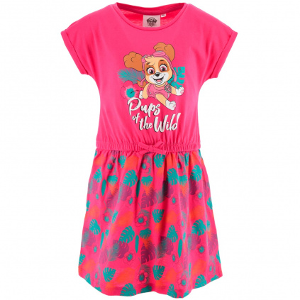 EX1092 DFU divci saty paw patrol skye ruzove