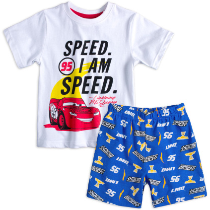 ema chlapecke pyzamo auta disney modre