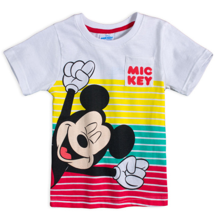 ema chlapecke tricko mickey mouse kapsicka bile