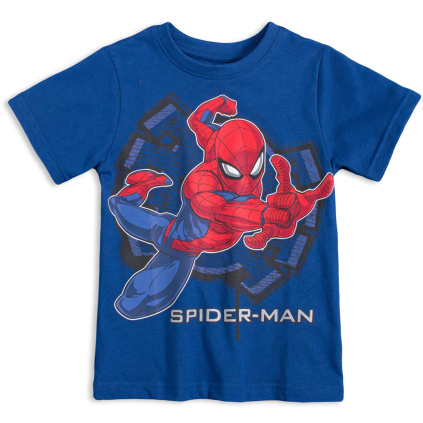 EMA CHLAPECKE TRICKO SPIDERMAN ACTION MODRE