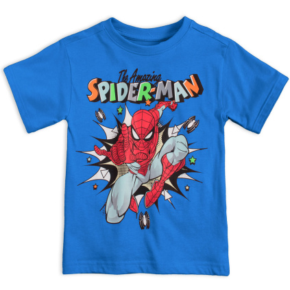 EMA TRIČKO CHLAPECKE SPIDERMAN modre