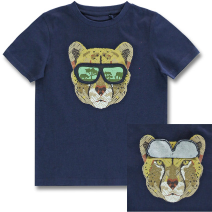 Chlapecké tričko LEMON BERET LEVHART modré