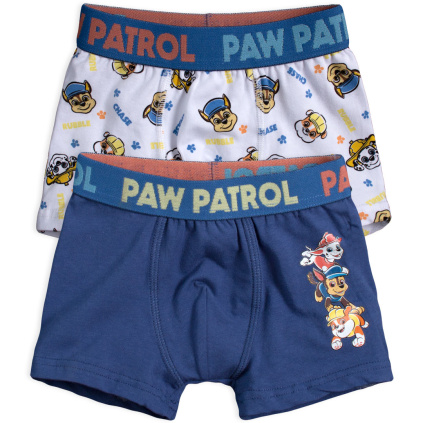 ema chlapecke boxerky paw patrol modre a bile baleni 2 ks