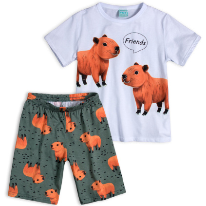 KY CHLAPECKE PYZAMO SVITICI VE TME KAPYBARY FRIENDS BILE