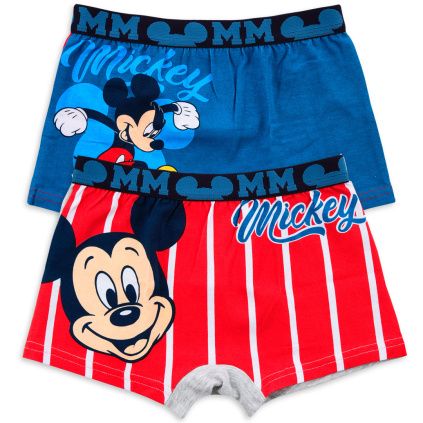 f0 boxerky mickey modre+cervene prouzky